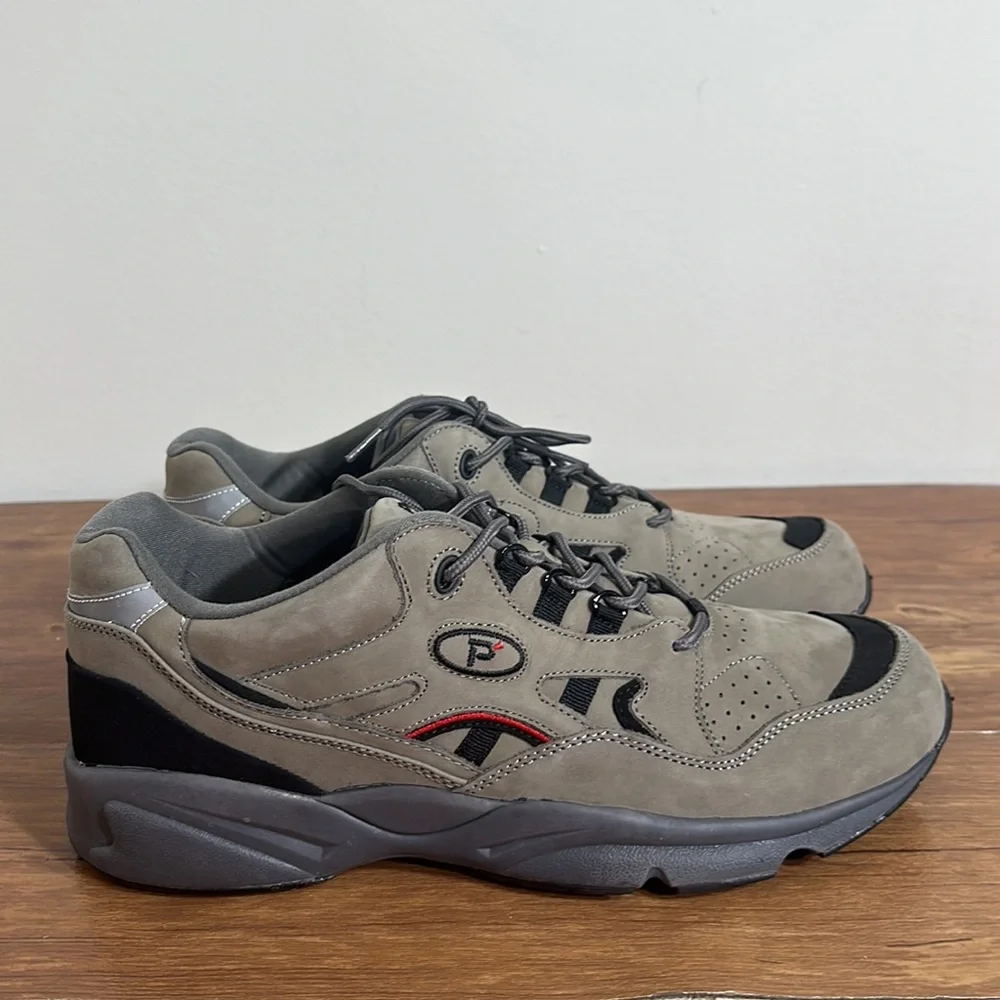 Propet Men's Olive Black Athletic Shoes size 13 stability walker balance health